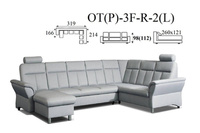 Toronto narożnik OT(P)-3F-R-2(L) / 2(P)-R-3F-OT(L)