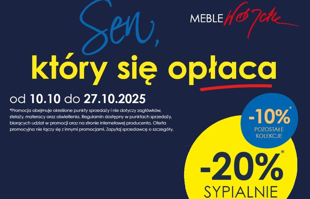 Sen, który się opłaca - Wójcik Meble