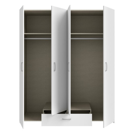 Biała szafa 180cm ECONOBOX 2