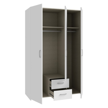 Biała szafa 80  cm ECONOBOX 2