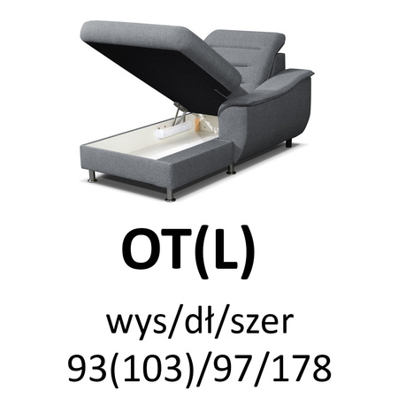 BELLAGIO NAROŻNIK DO SAMODZIELNEJ KONFIGURACJI