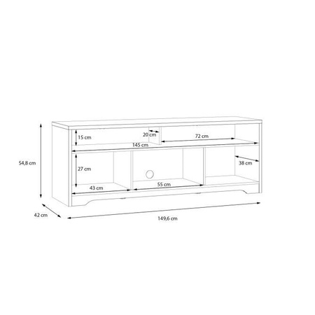 Joadakis JDKT121 szafka RTV