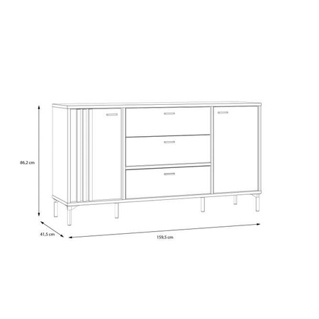 Joakimis JMXK231 komoda