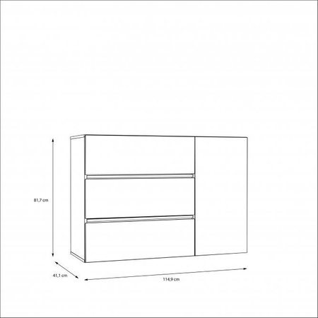 Lenybelardo LNBK222B komoda