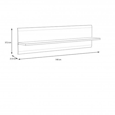 Locarno półka LCRB01