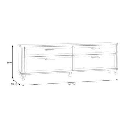 Wardiol WRDT223 szafka RTV