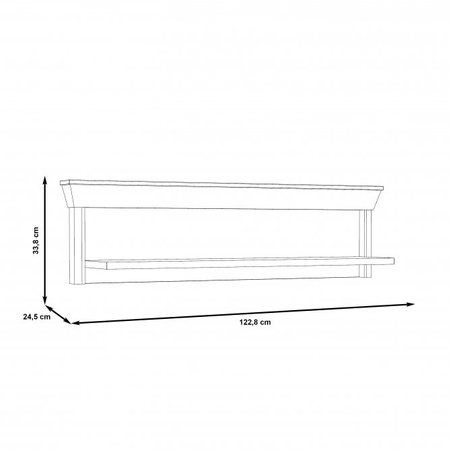 KASHMIR PÓŁKA KSMB01