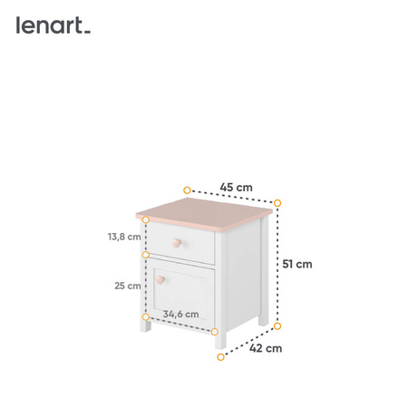 Luna LN-07 stolik nocny