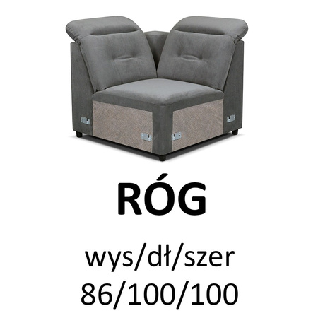 COMFORTO NAROŻNIK DO SAMODZIELNEJ KONFIGURACJI