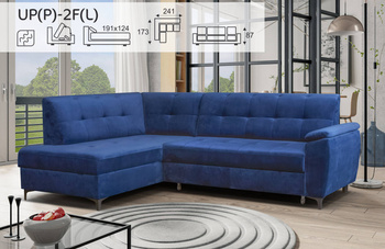 TRAVEL NAROŻNIK UP(P)-2F(L) / 2F(P)-UP(L)