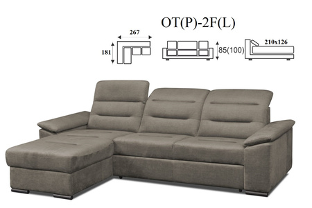 Exclusive narożnik 2F(P)-OT(L)