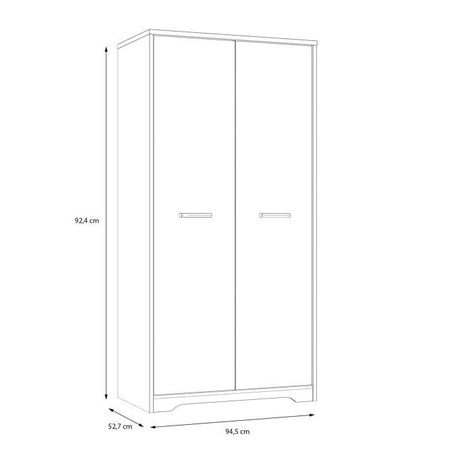 Joadakis JDKS821 szafa ubraniowa