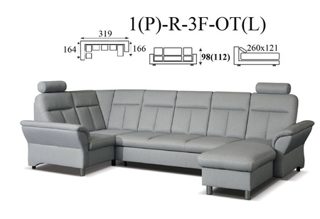 Toronto narożnik OT(P)-3F-R-1(L) / 1(P)-R-3F-OT(L)