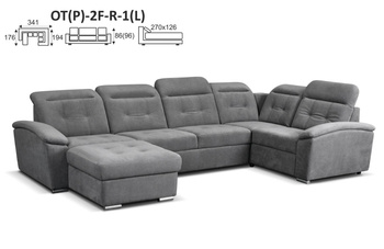 COMFORTO NAROŻNIK OT(P)-2F-R-1(L) / 1(P)-R-2F-OT(L)