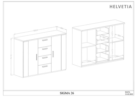 SIGMA TYP 26 KOMODA 2D4SZ