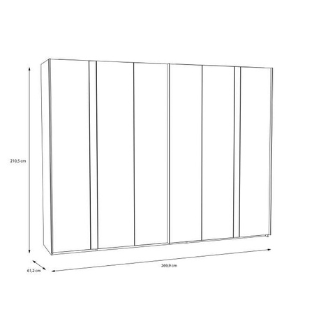 Tuluza szafa TUZS12411