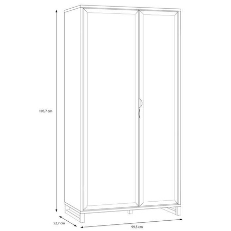 Mareda MAQS821 szafa