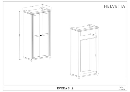 EVORA TYP 18 SZAFA 2D