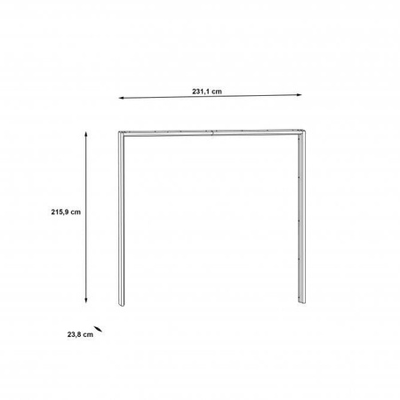 Baderna LUXZ02B2 listwa okalająca