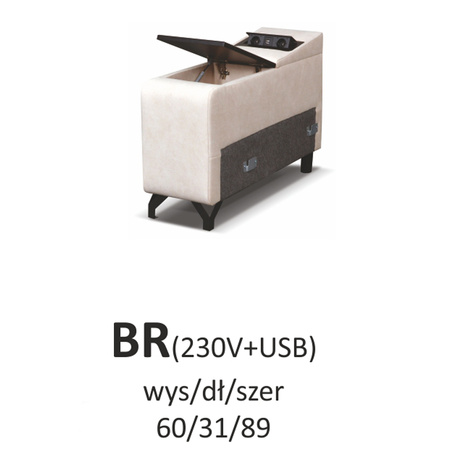 ROMANTICA NAROŻNIK DO SAMODZIELNEJ KONFIGURACJI