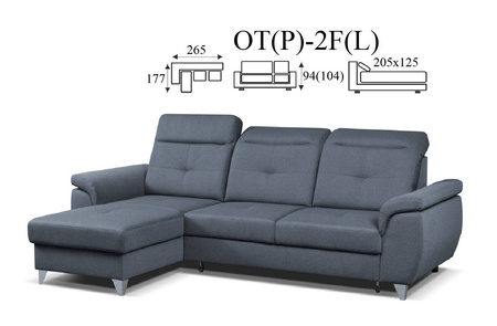 Limone narożnik 2F(P)-OT(L) / OT(P)-2F(L)