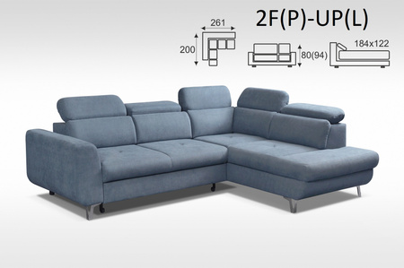 DOLCE NAROŻNIK 2F(P)-UP(L) / UP(P)-2F(L)