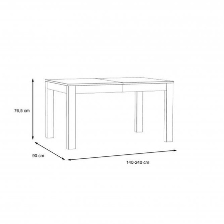 Tuluza stół PRTT402