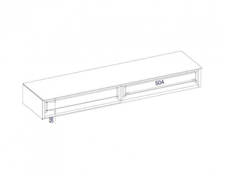 Verano Nadstawka toaletki