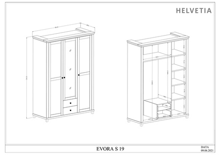 EVORA TYP 19 SZAFA 3D