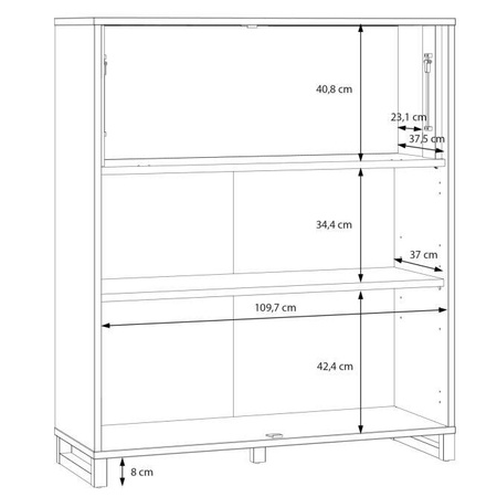 Mareda MAQK321 komoda z barkiem