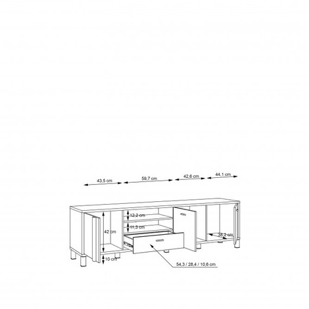 HAYATO HYTT241R SZAFKA RTV