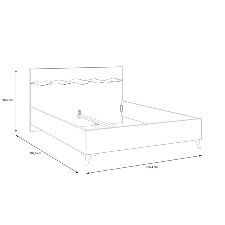 Kenyatta KTQL1162 łóżko