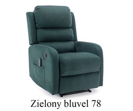 Pegaz fotel relaks elektryczny z funkcją masażu