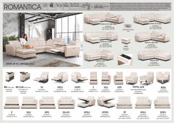 ROMANTICA NAROŻNIK DO SAMODZIELNEJ KONFIGURACJI