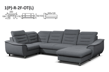 BELLAGIO NAROŻNIK 1(P)-R-2F-OT(L) / OT(P)-2F-R-1(L)