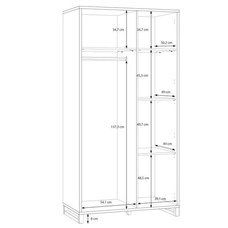 Mareda MAQS821 szafa