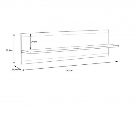 Locarno półka LCRB01