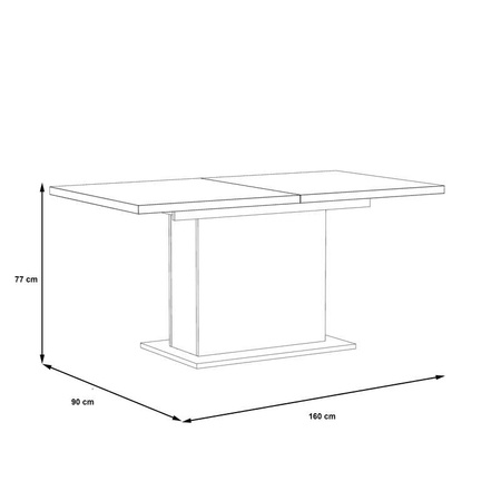 Duro DURT84 stół rozkładany