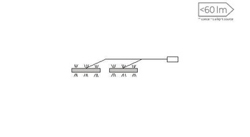 IZLED08-02 OŚWIETLENIE LED 2-PUNKTOWE