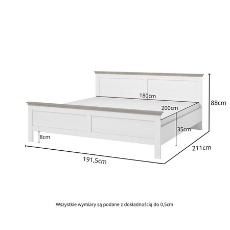 EVORA TYP 32 ŁÓŻKO