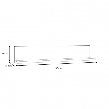 SAINT TROPEZ PÓŁKA STZBO1