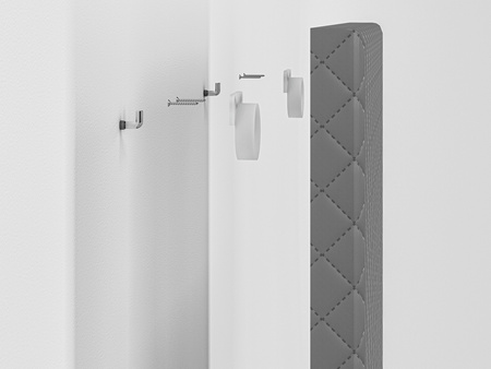 BLANCO WIESZAK TAPICEROWANY 25N