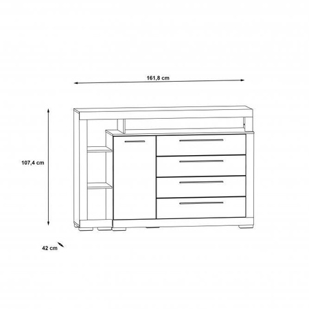 JULIETTA KOMODA CRMK35L