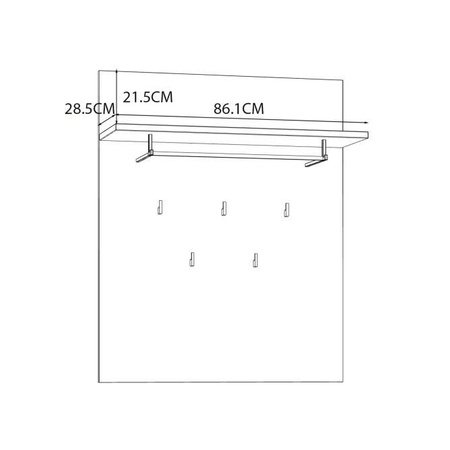 Chisbury BHLD202 panel wiszący