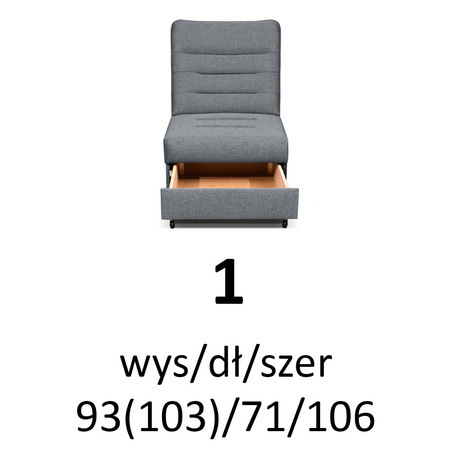 BELLAGIO NAROŻNIK DO SAMODZIELNEJ KONFIGURACJI