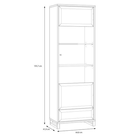 Mareda MSQV711 witryna L / P