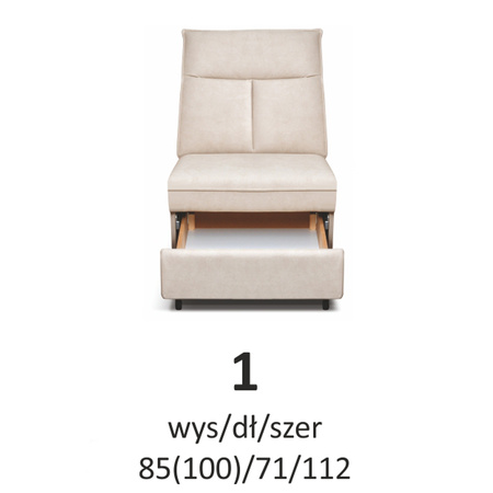 ROMANTICA NAROŻNIK DO SAMODZIELNEJ KONFIGURACJI