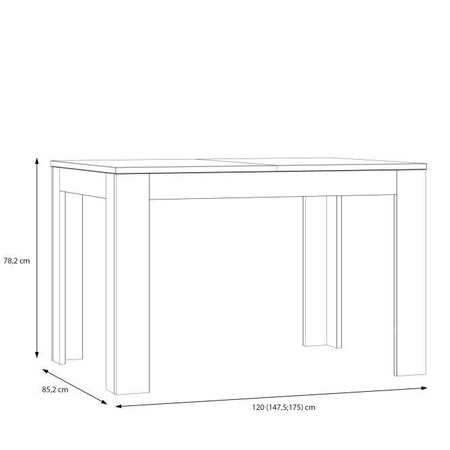 Mareda TMST142 stół rozkładany