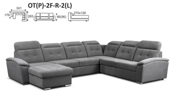 COMFORTO NAROŻNIK OT(P)-2F-R-2(L) / 2(P)-R-2F-OT(L)