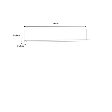 Kaszimiro KZMB02 półka